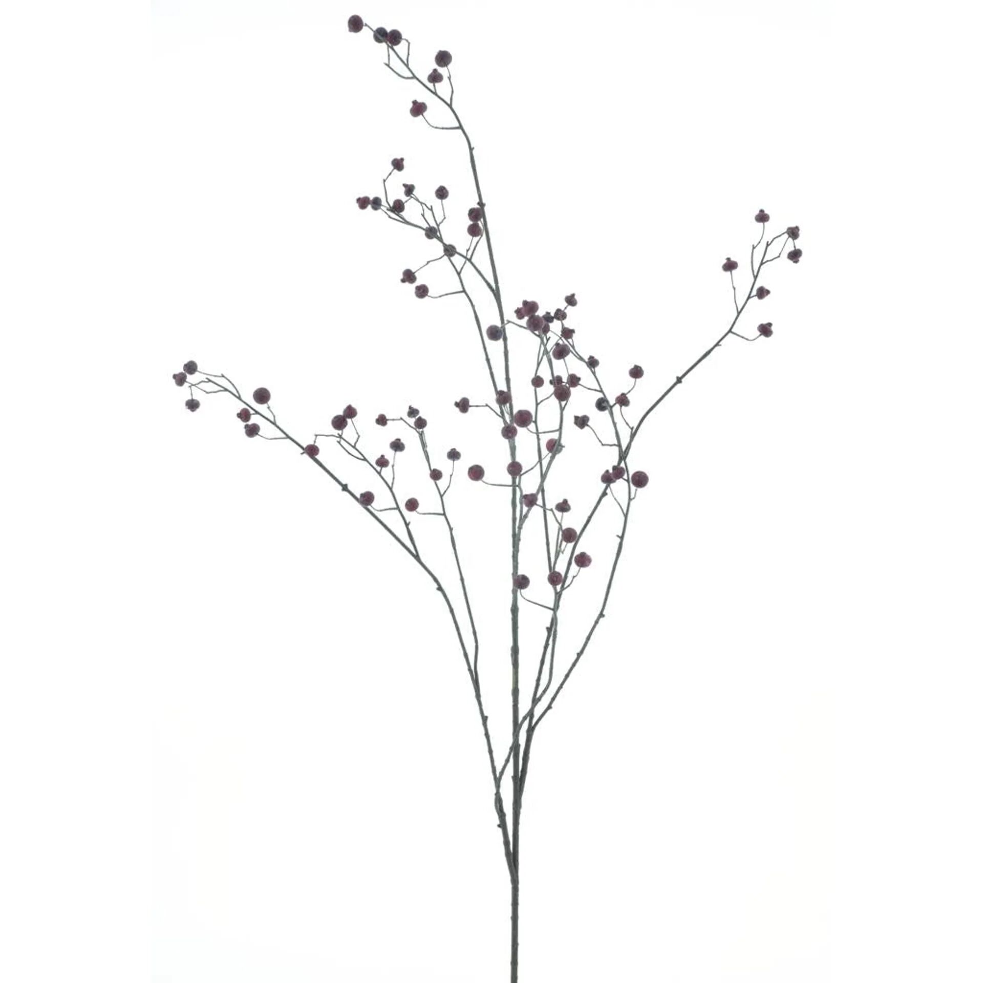 Rose hip branche burgundy 134cm
