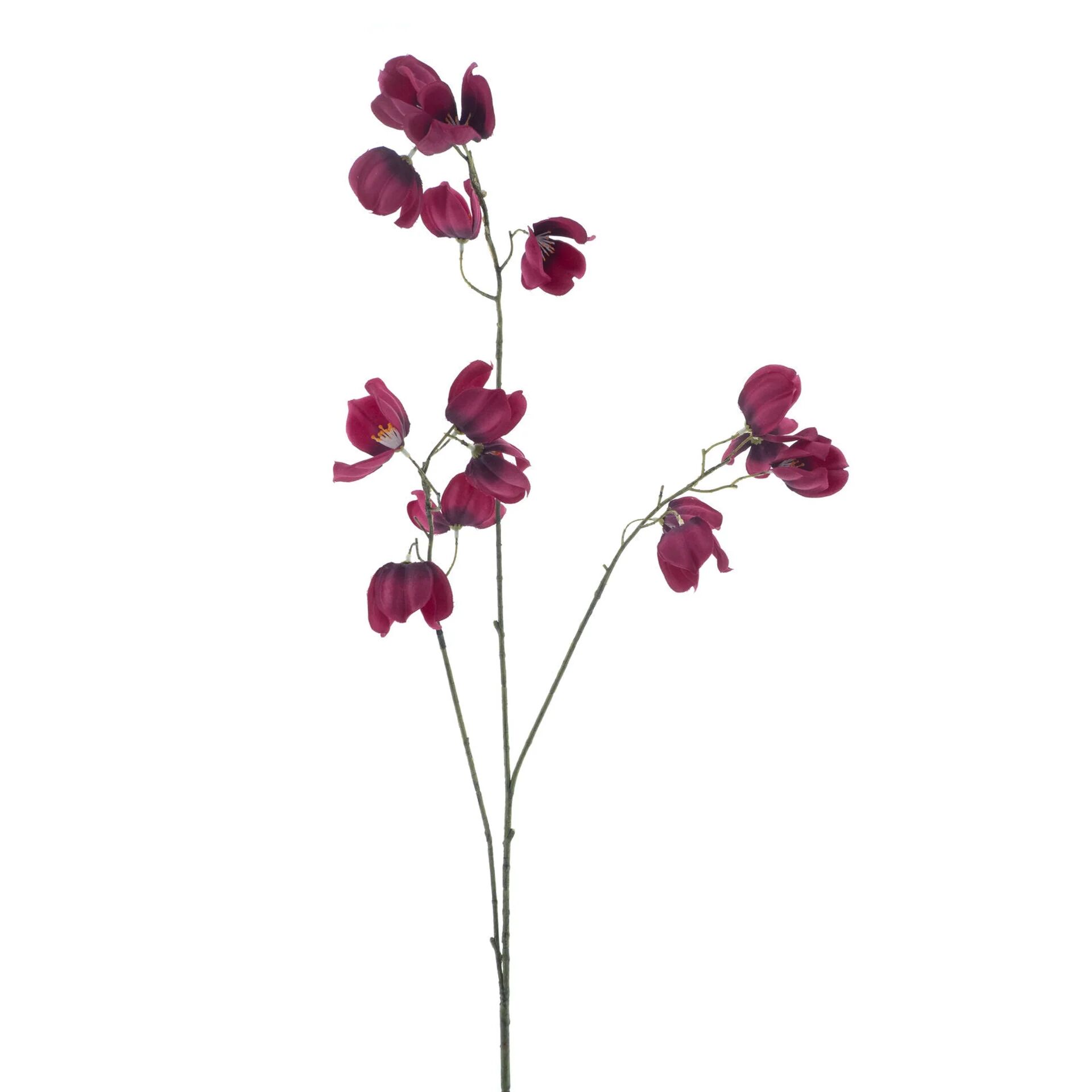 Prunus spray Flers  red 96cm