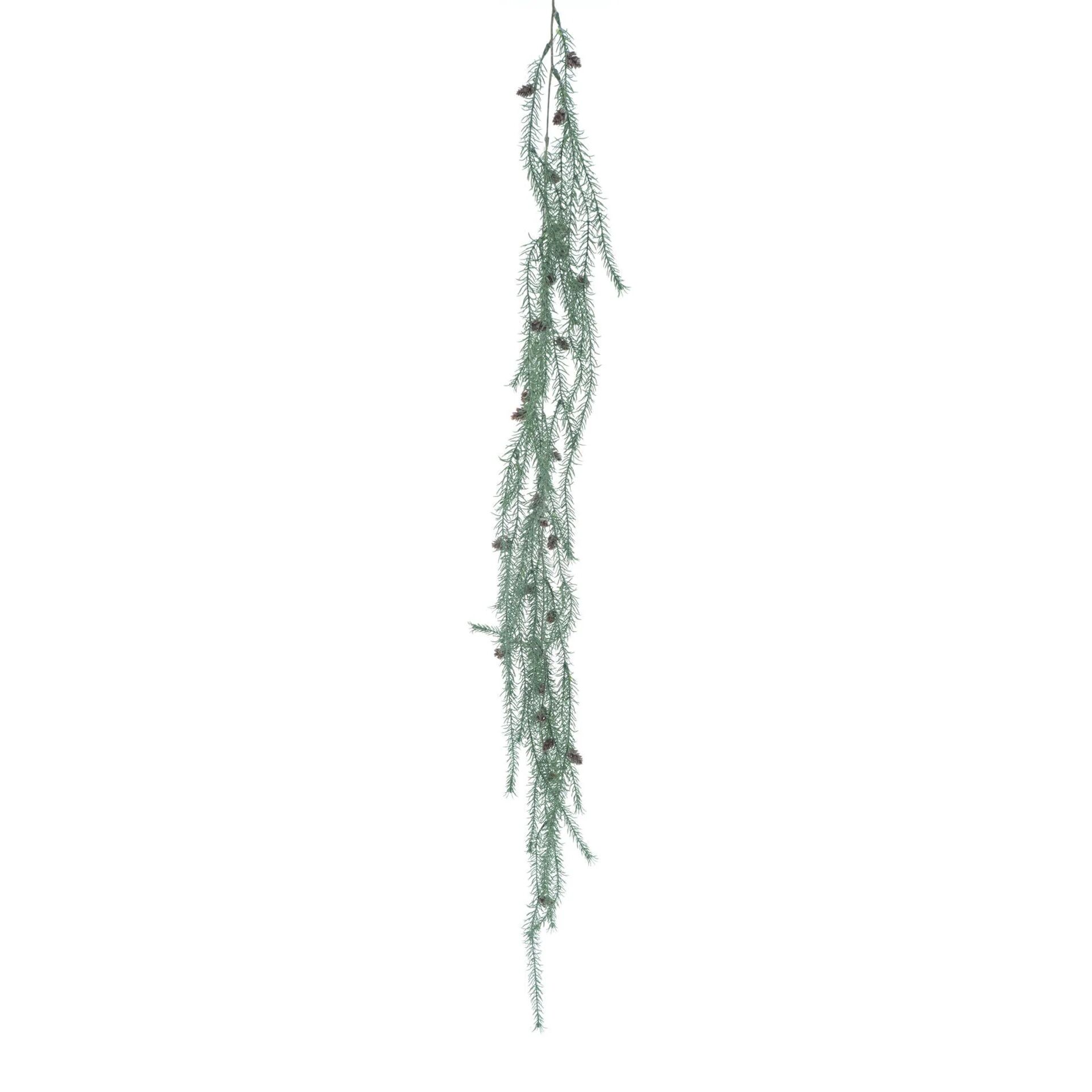 Garland Sanna with cone cream green 126cm