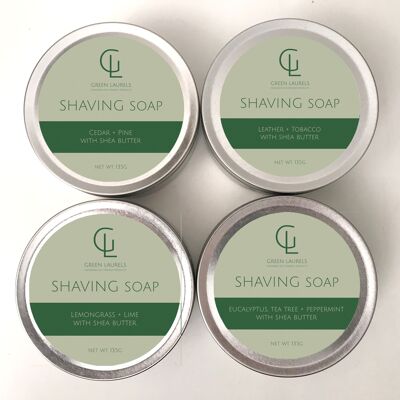 Shave Soap Moisturising in a choice of scents