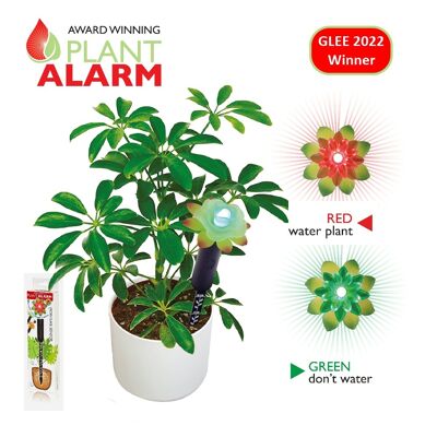 Alarma de planta galardonada: sensor de humedad LED