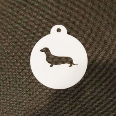 Dachshund Coffee Stencil