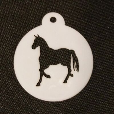 Horse Style 1 Coffee Stencil