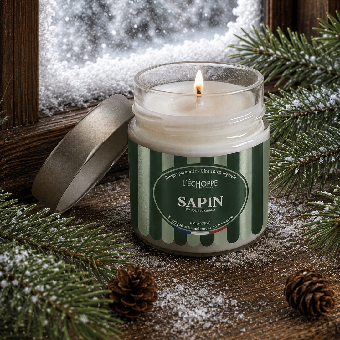Sapin - Bougie parfumée 180g - Edition Hiver