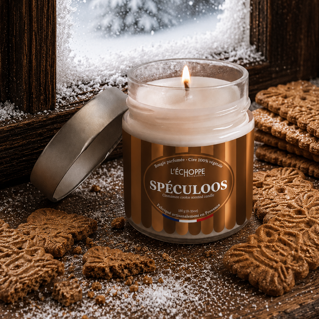 Spéculoos - Bougie parfumée 180g - Edition Hiver