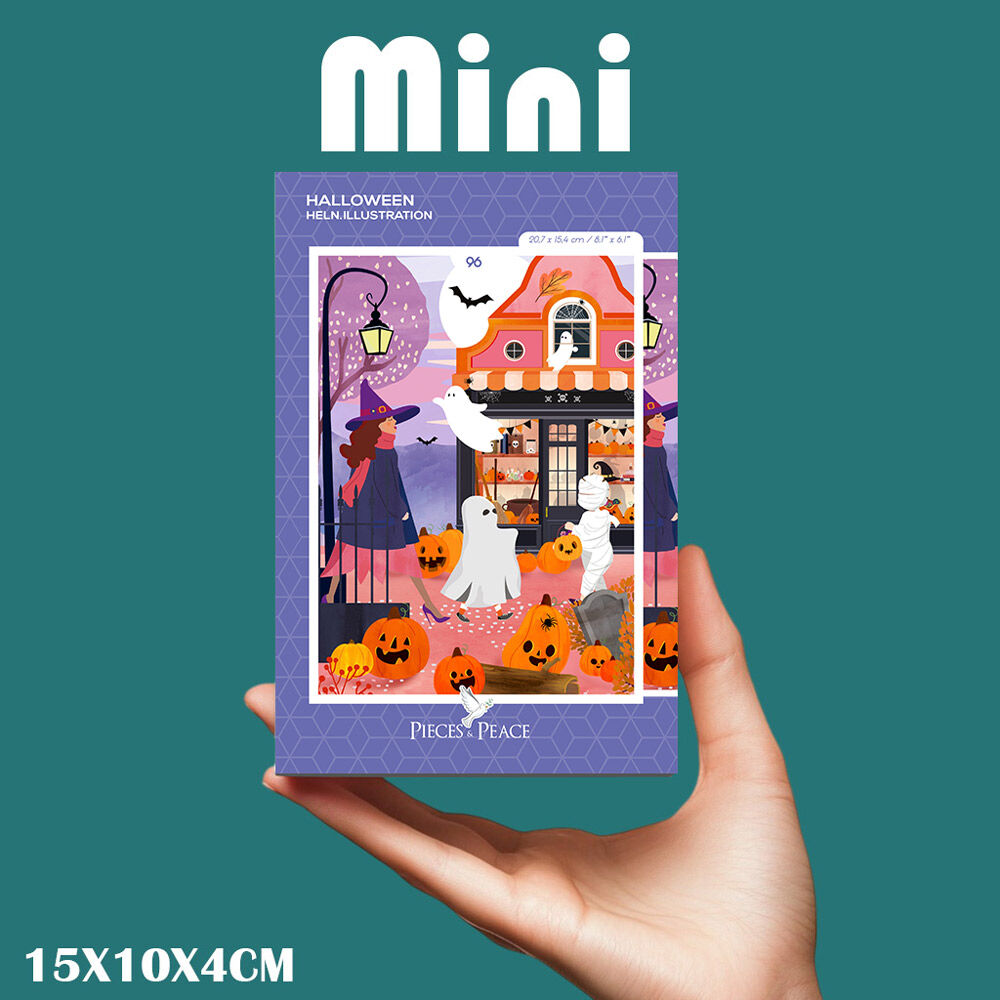 96-piece Mini Puzzle - Halloween
