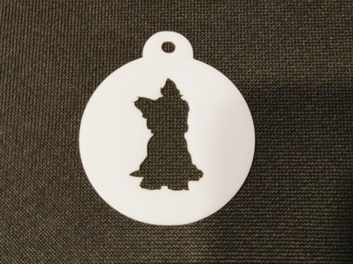 Yorkshire Terrier Style 1 Coffee Stencil