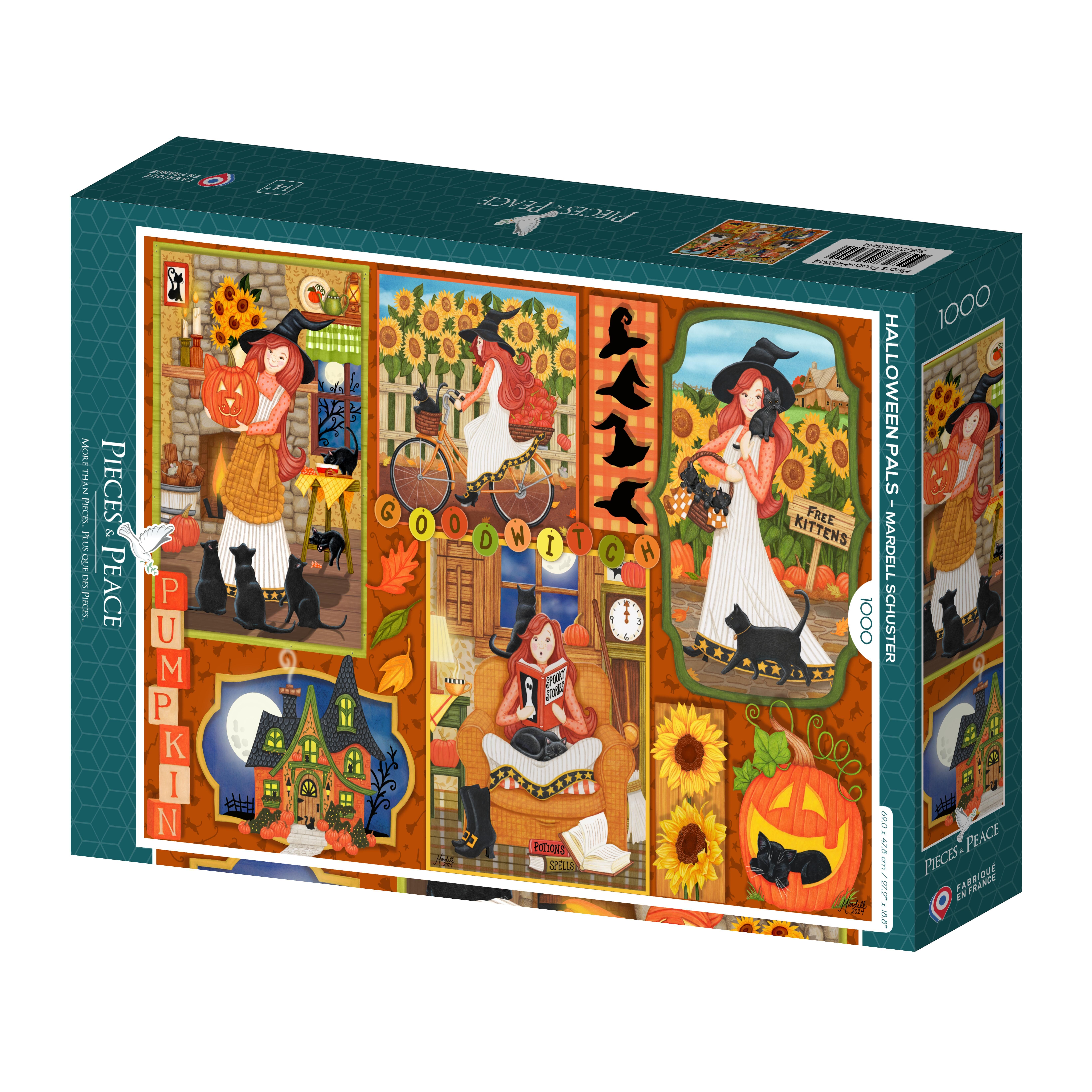 Puzzle 1000 Pièces - Les Copains d'Halloween