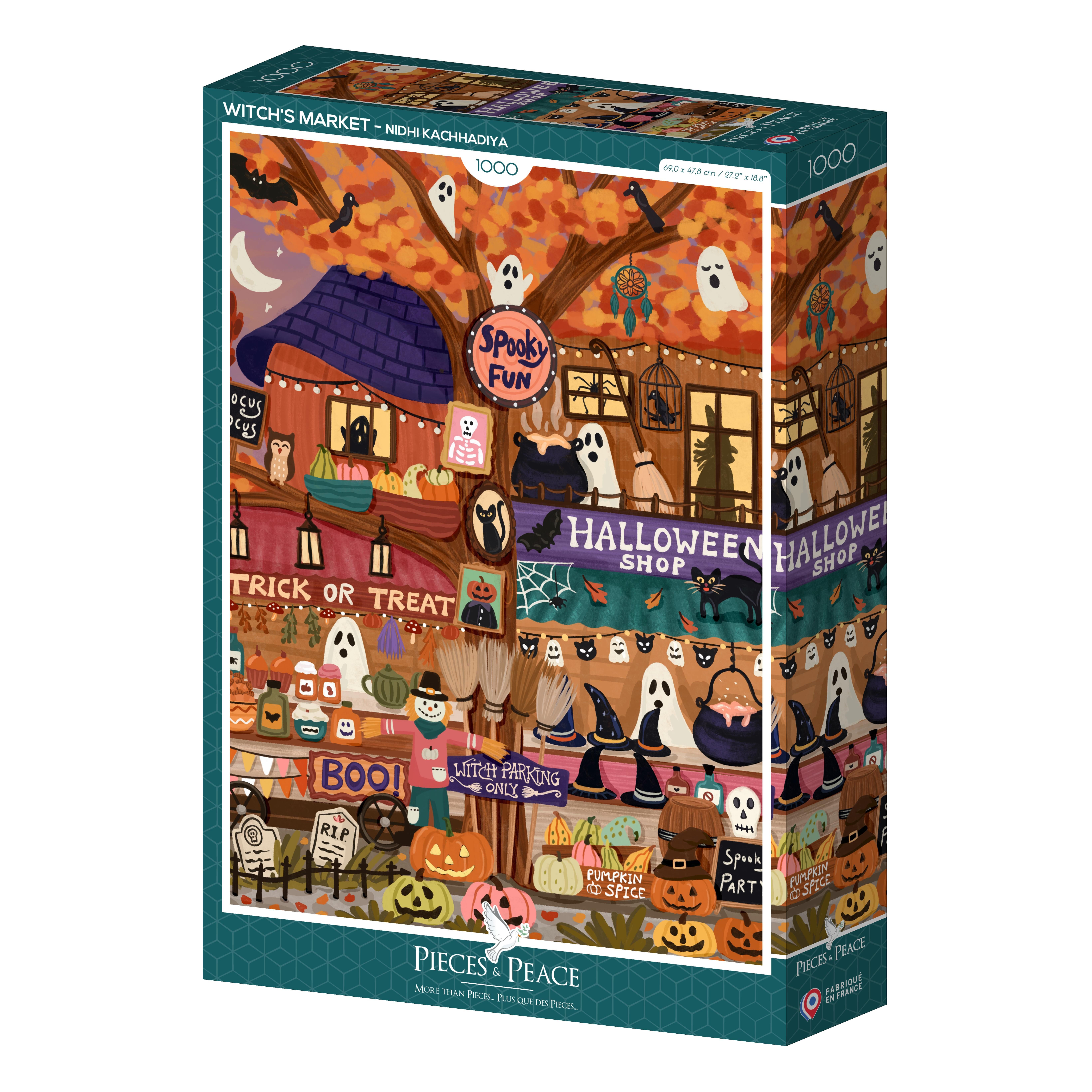 Puzzle 1000 Pièces - Le Marché des Sorcières