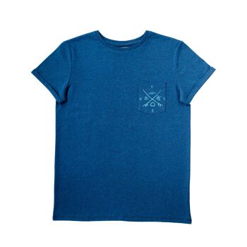T-shirt Belharra - Bleu 4