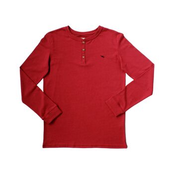 T-shirt Pipeline LS - Rouge 3