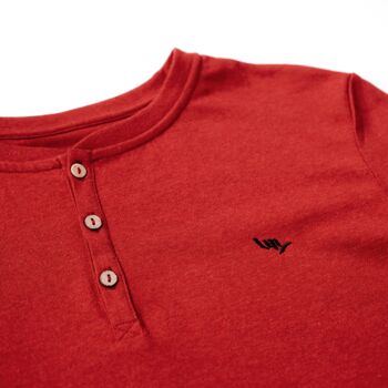 T-shirt Pipeline LS - Rouge 4