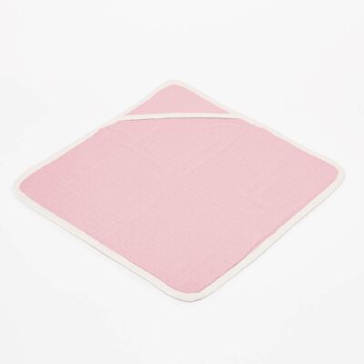 baby wrap towel light pink