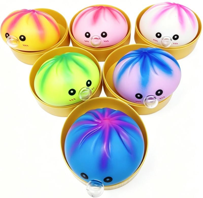 Boulettes de bulles SQUISHY 8.5 cm - 12 pièces