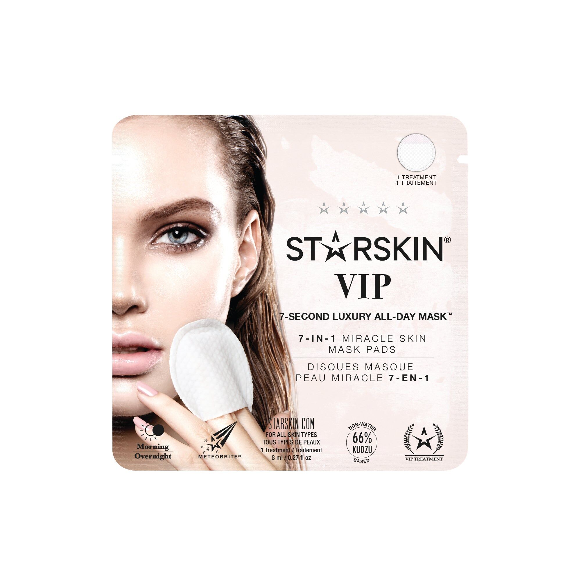 VIP 7-Second Toner Pads · 1 Pad