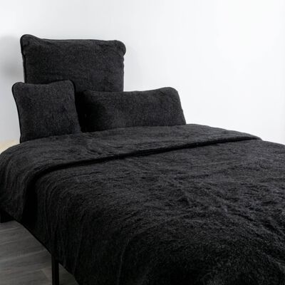 Merino Wool Quilt - Black__240x200cm