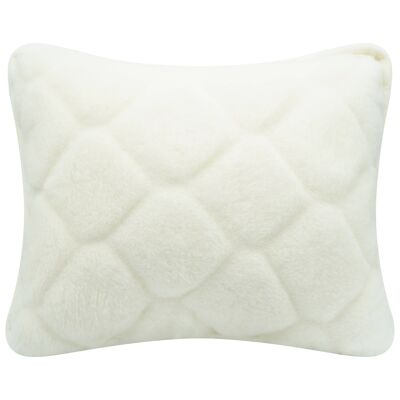 Cashmere Wool Cushion - Natural Shapes