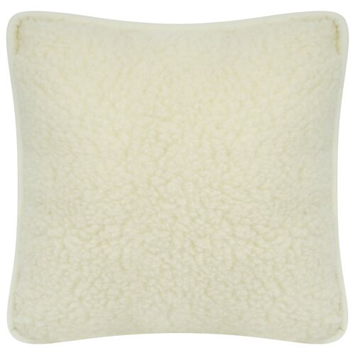 Merino Wool Cushion - Natural