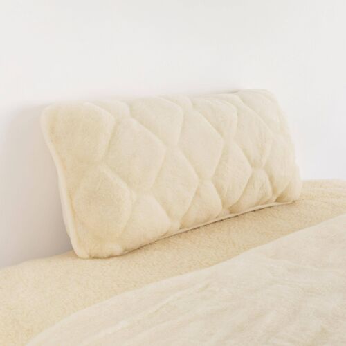 Cashmere Wool Pillow - Natural Shapes__80x80cm