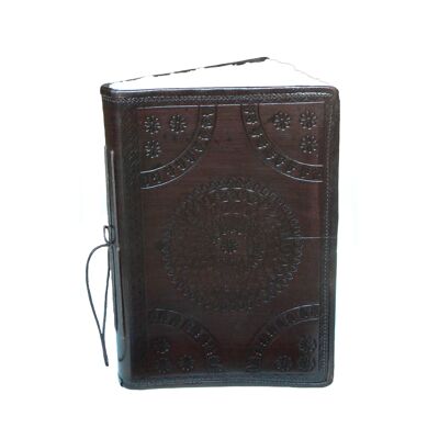 Authentic leather and parchment notebook 3