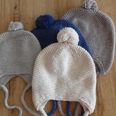 Bonnets en coton 100%