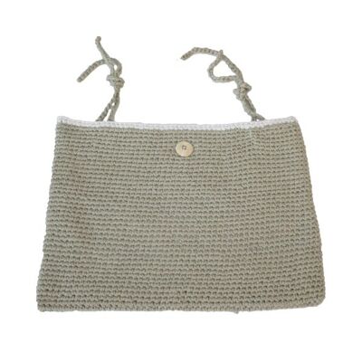 toy bag standing light grey