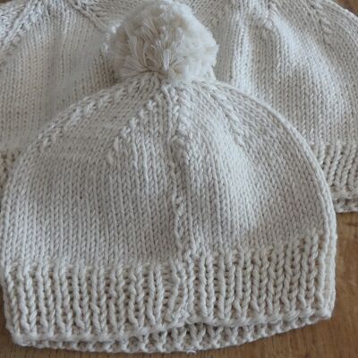 Bonnets en coton 100%