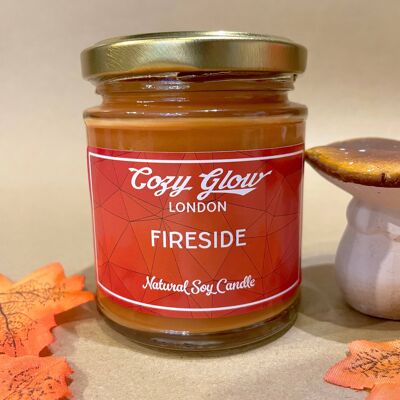 Trío de velas de soja regulares de Halloween
Especia de calabaza, Fireside__default