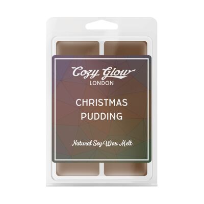 Fondant de cire de soja au pudding de Noël