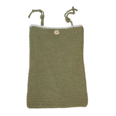 toy bag lying olive green