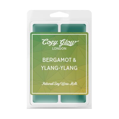 Bergamot & Ylang-Ylang Soy Wax Melt Duo