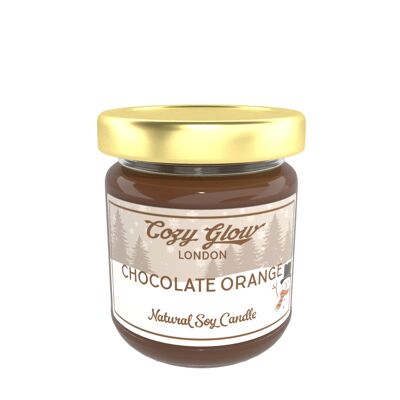 Bougie de Soja Régulière Chocolat Orange