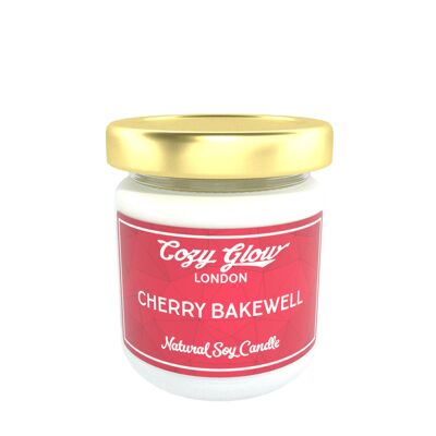 Candela di soia regolare Cherry Bakewell