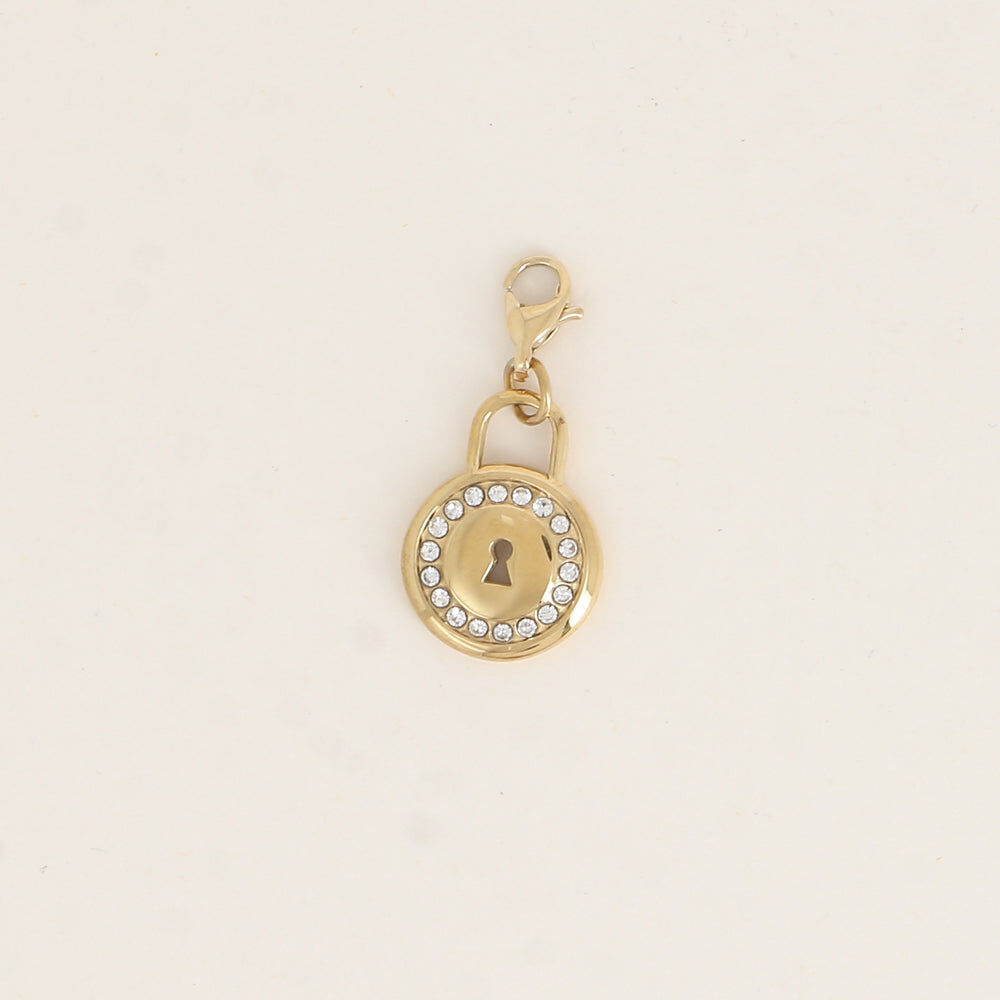Charm - cadenas rond et oxydes de zirconium
