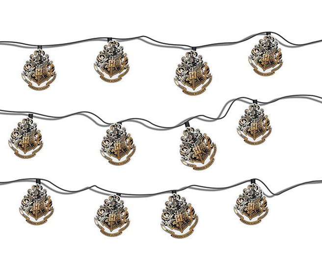 Harry Potter Crests string lights guirlande 12 LEDS