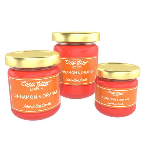 Cinnamon & Orange mini Soy Candle__default