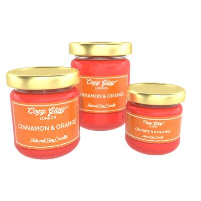 Cinnamon & Orange mini Soy Candle__default