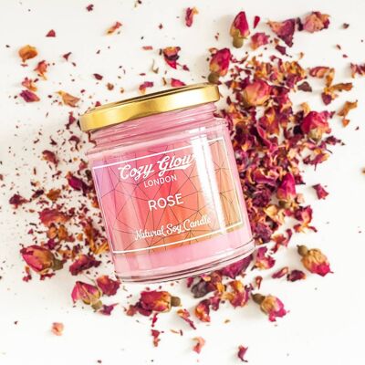 Rose mini Soy Candle__default