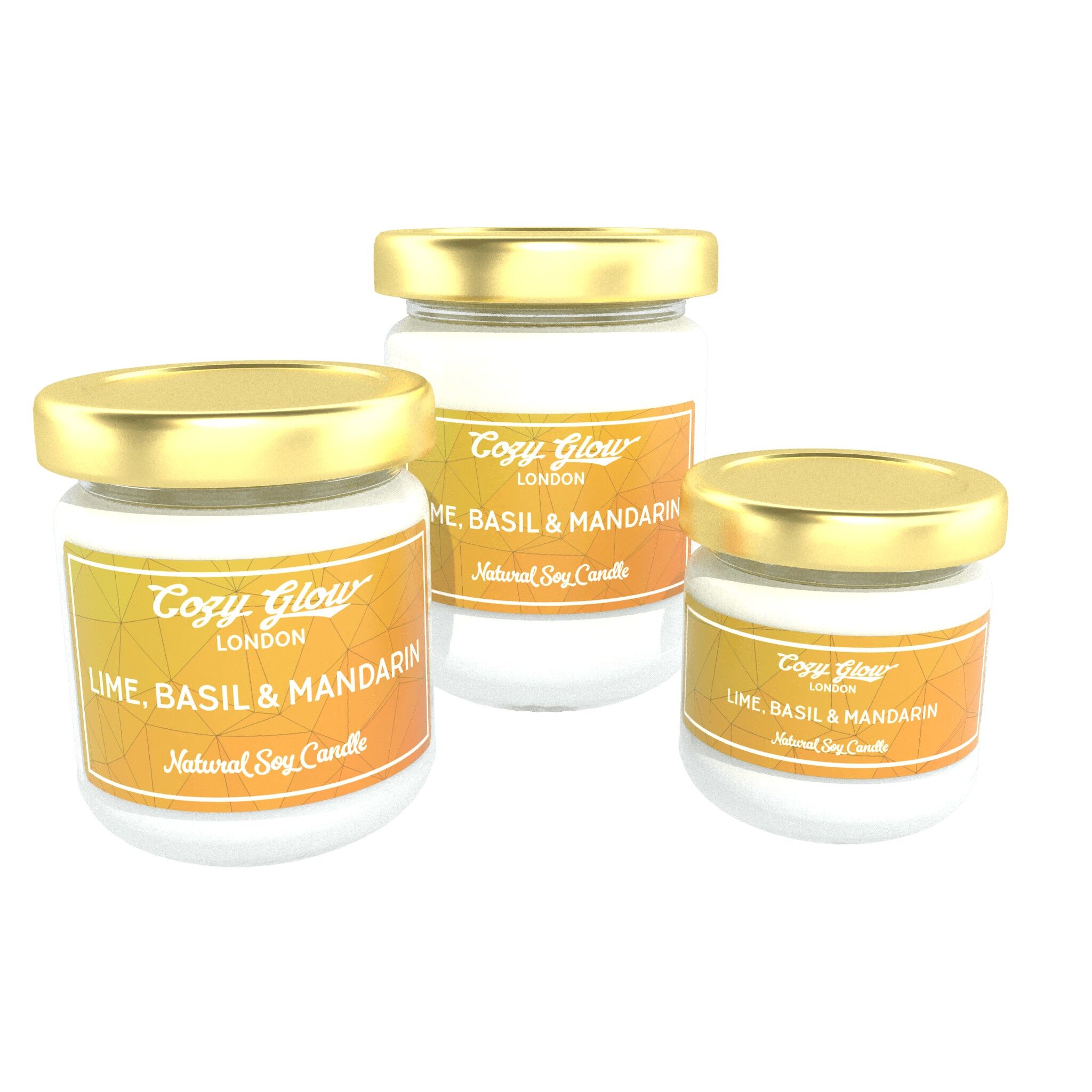 Mini Candela di Soia Lime, Basilico e Mandarino__default
