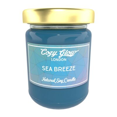 Grande bougie de soja Sea Breeze