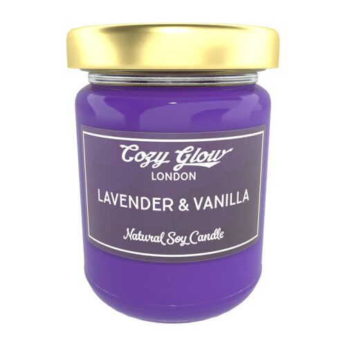 Lavender & Vanilla Large Soy Candle__default