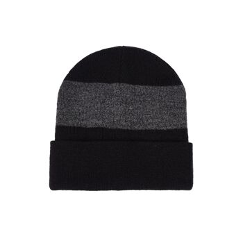 Bonnet d'hiver rayé pour homme-couleur: 398 - comme original