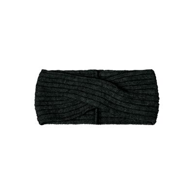 Knitted headband for women (set) with cashmere content