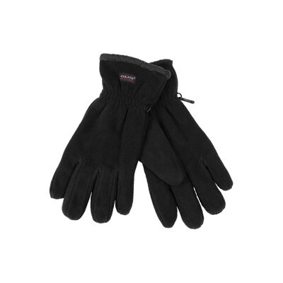 Winter fleece gloves for men with
 special ICULATE® insulation color: 990 - black