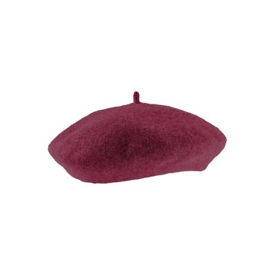 Sombrero barrett para mujer-color: 487 - burdeos