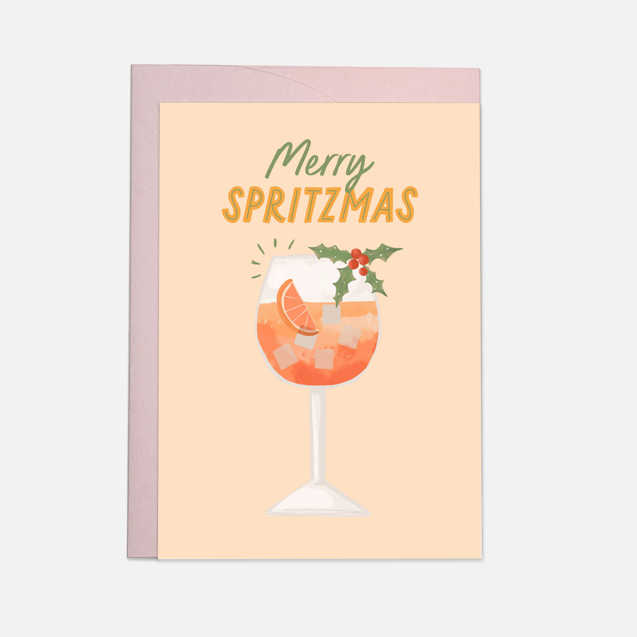 Joyeux Spritzmas - Carte de vœux de Noël
