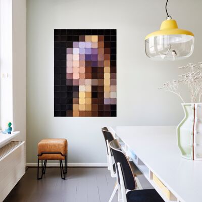 IXXI - Girl with a pearl earring pixel S - Wall art - Poster - Wall Decoration