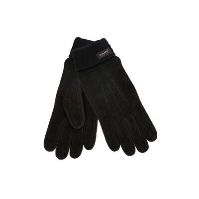 Suede gloves for men
 with special ICULATE® insulation color: 990 - black