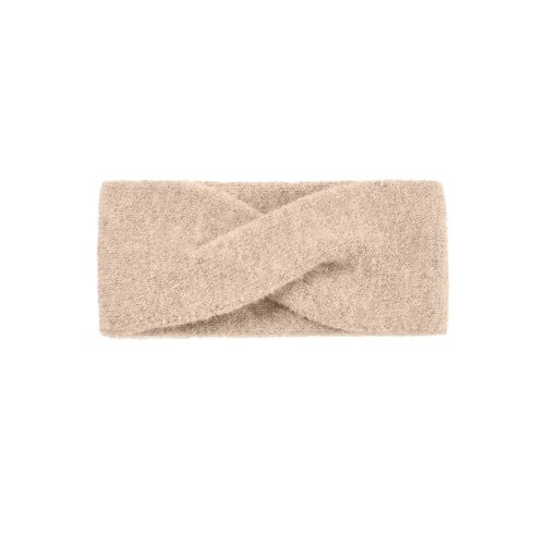 Stirnband für Damen (Set) mit Kaschmiranteil-Farbe: 050 - beige