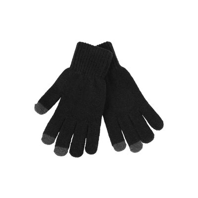 Smartphone glove for men-color: 990 - black